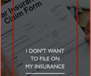 I Do Not Wish To Submit on My Insurance Coverage